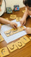 38 Urdu Piece Wooden Coloring Stencils T7011862
