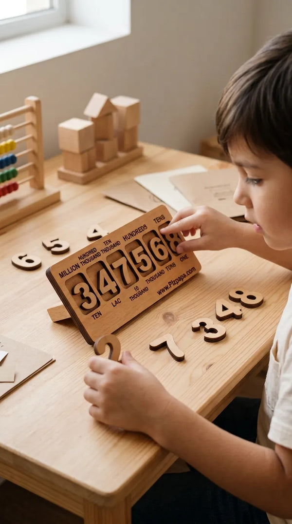 Math Unit Understanding Toys Wooden Math Puzzle T7012262