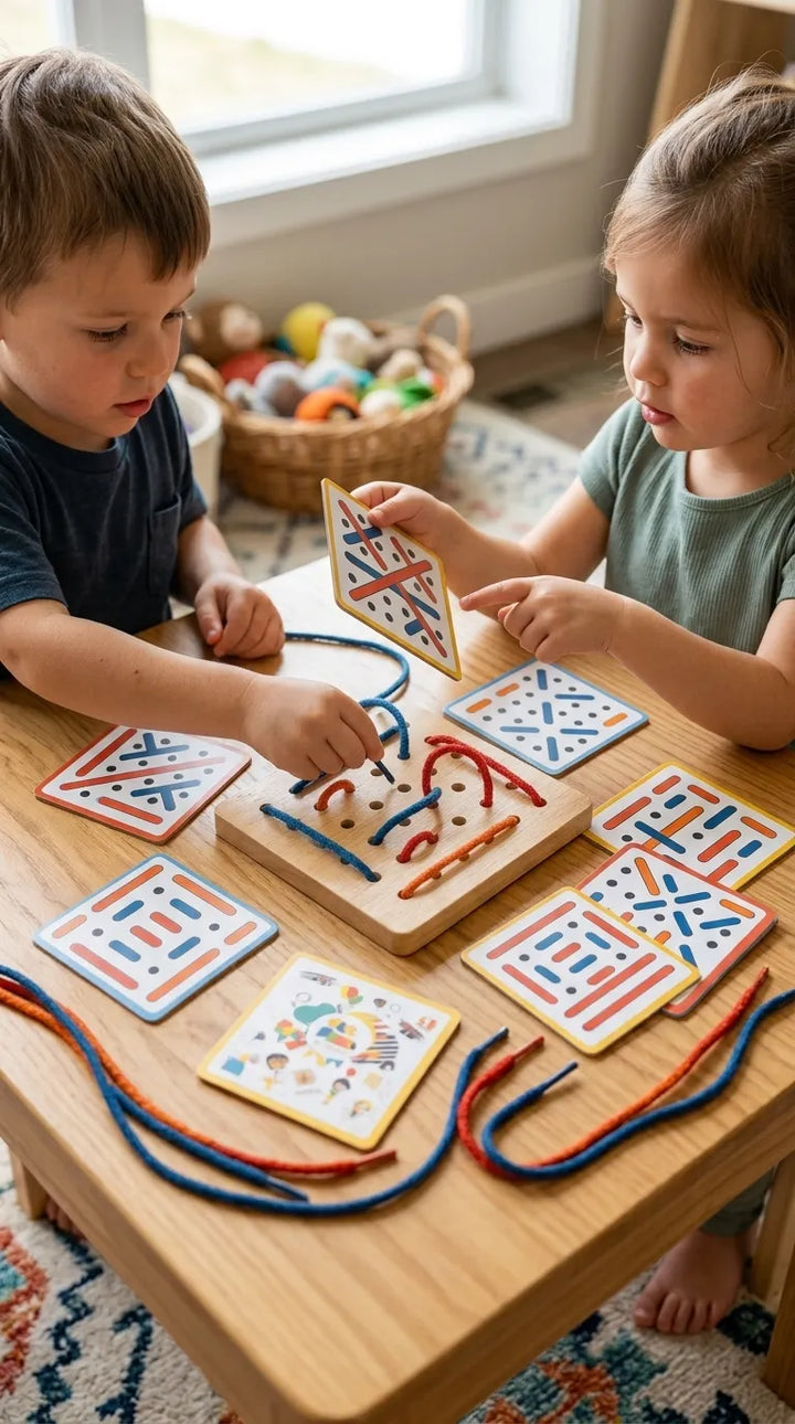 Diy Montessori Rope Shape Puzzle T7013010