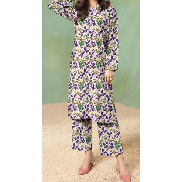 2PC- Unstitched Digital Printed Lawn Suit US5004
