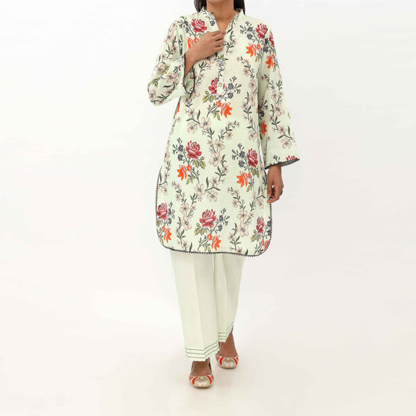 2PC- Unstitched Digital Printed Cambric Suit US5041