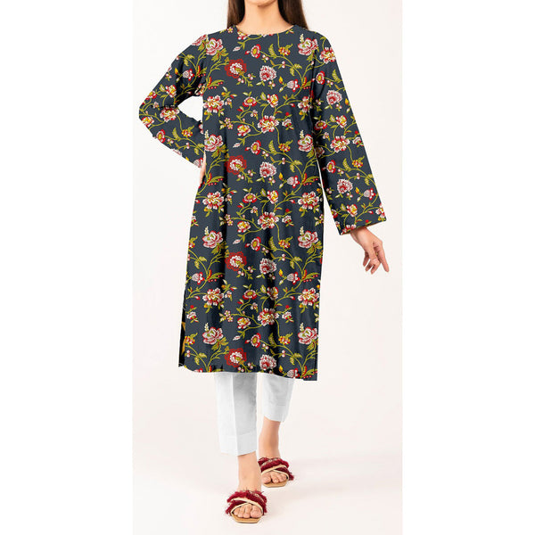 1PC- Unstitched Digital Printed Blended Cotton Shirt US5052