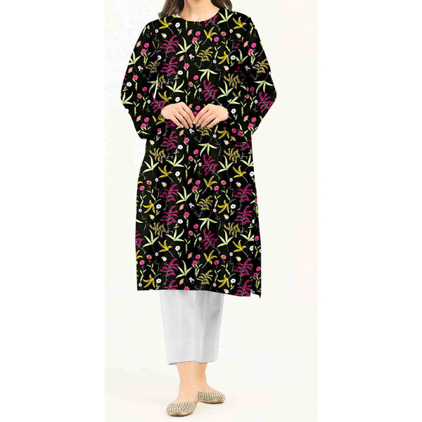 1PC- Unstitched Digital Printed Blended Cotton Shirt US5053