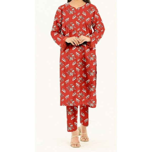 2PC- Unstitched Digital Printed Lawn Suit US5081