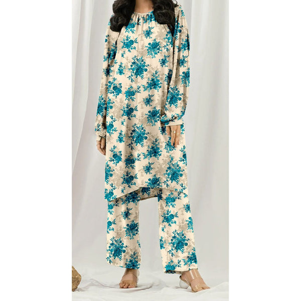2PC- Unstitched Digital Printed Lawn Suit US5156