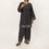 2PC- Unstitched Screen Printed Cotton Suit US5327