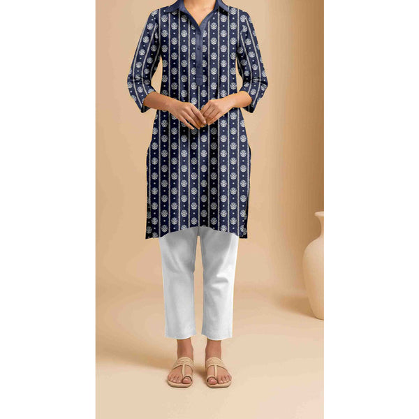 Unstitched Printed Shirt US5454