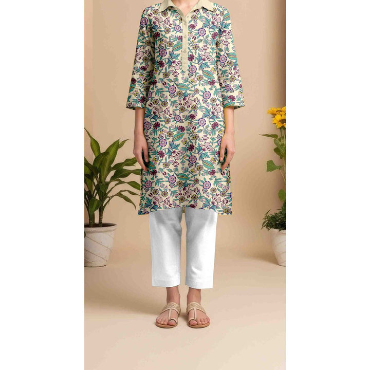 Unstitched Printed Shirt