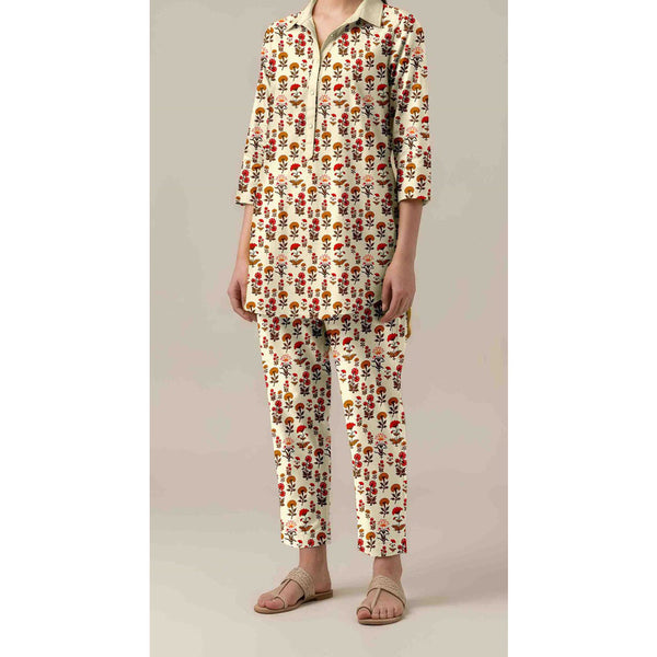 2PC Unstitched Printed Suit US5457