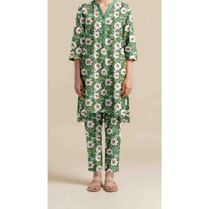 2 PC Unstitched Printed Suit