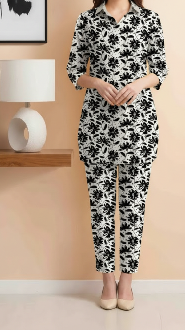 2PC Unstitched Printed Suit US5464