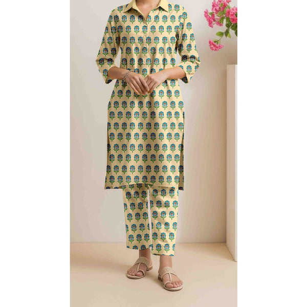 2PC Unstitched Printed Suit US5466