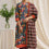3PC- Unstitched Printed Cotton Cambric suit US5486