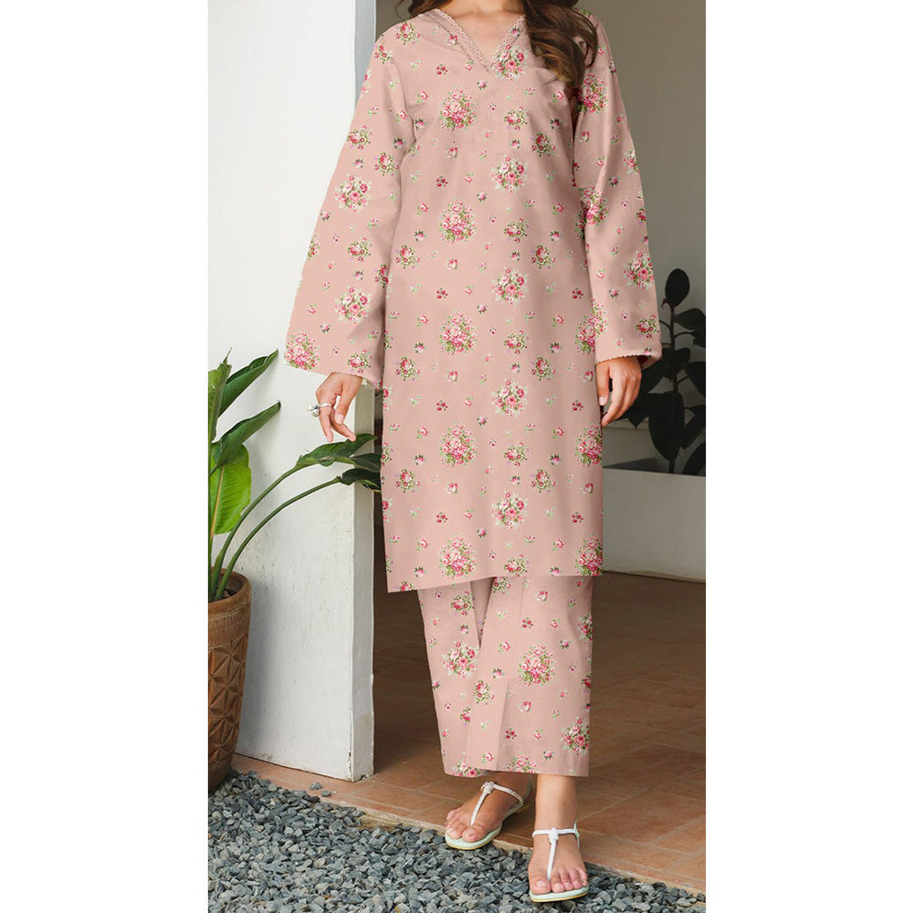 2 PC Unstitched Printed Suit