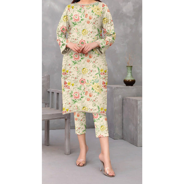 2PC Unstitched Printed Suit US5515