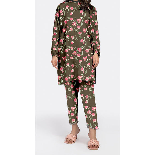 2PC Unstitched Printed Suit US5518