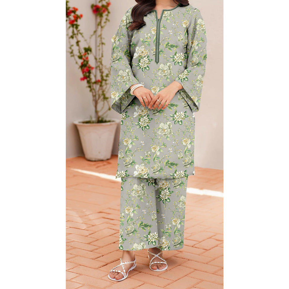 3 PC Unstitched Printed Suit 