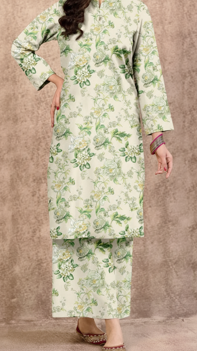 2PC Unstitched Printed Suit US5520