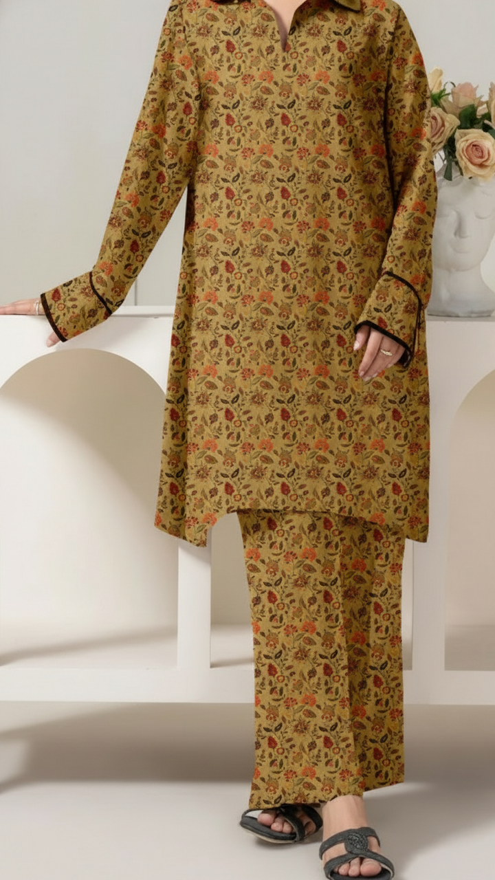 2PC Unstitched Printed Suit US5524