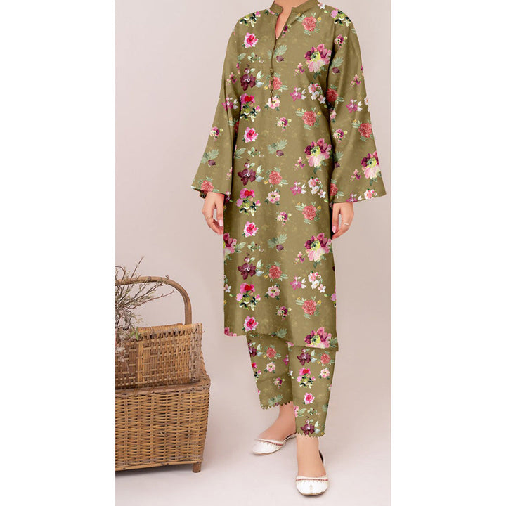2 PC Unstitched Printed Suit