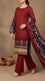 3 PC Digital Printed Lawn Suit US6124