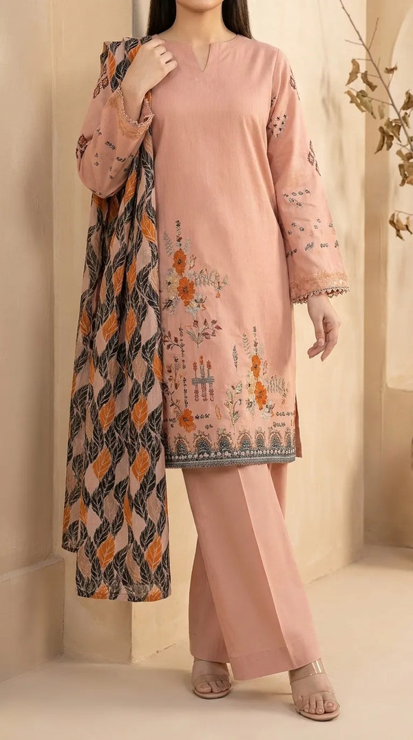 3 PC Digital Printed Lawn Suit US6148