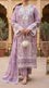 3 PC Unstitched Embellished Lawn Suit US624307