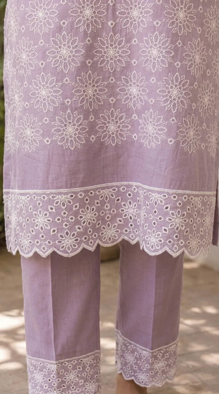 2 PC Unstitched Embroidered Khaddar Suit US638266