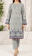 Unstitched Printed Slub Khaddar Shirt UW5013