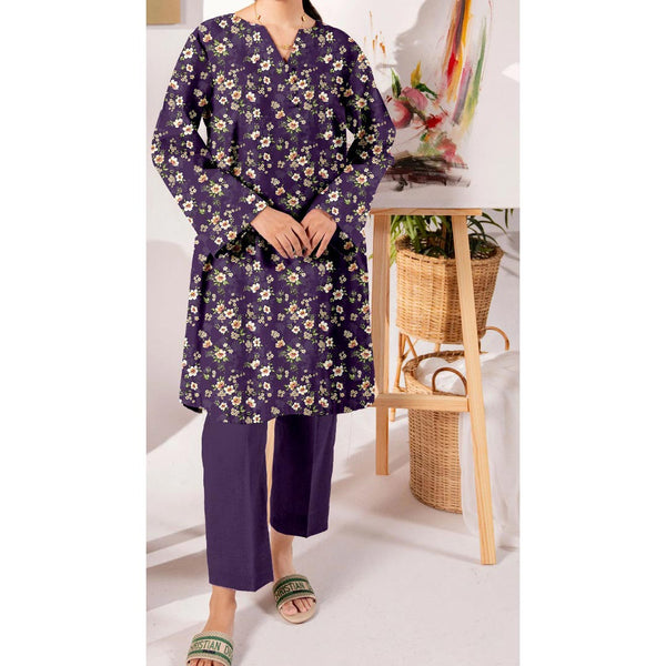 Unstitched Printed Shirt UW5019