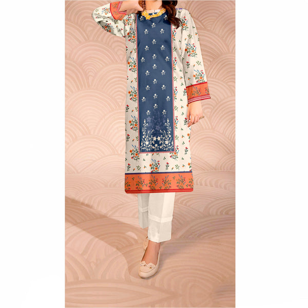 Printed Slub Khaddar Shirt UW5021