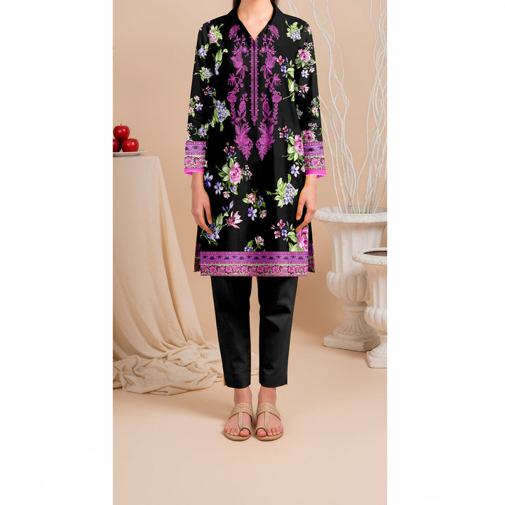 Printed Slub Khaddar Shirt UW5026