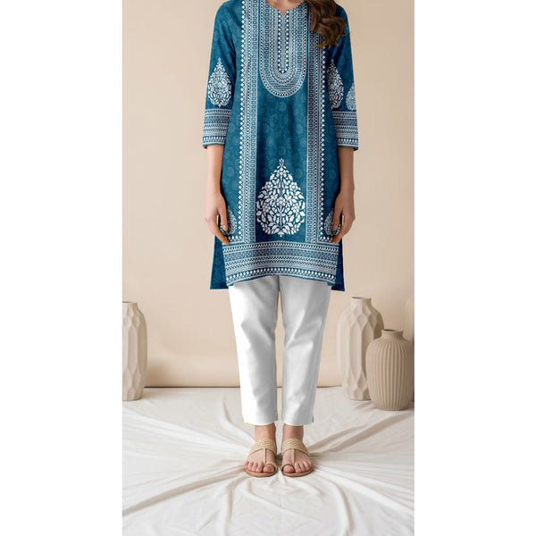 Unstitched Printed Shirt UW5067