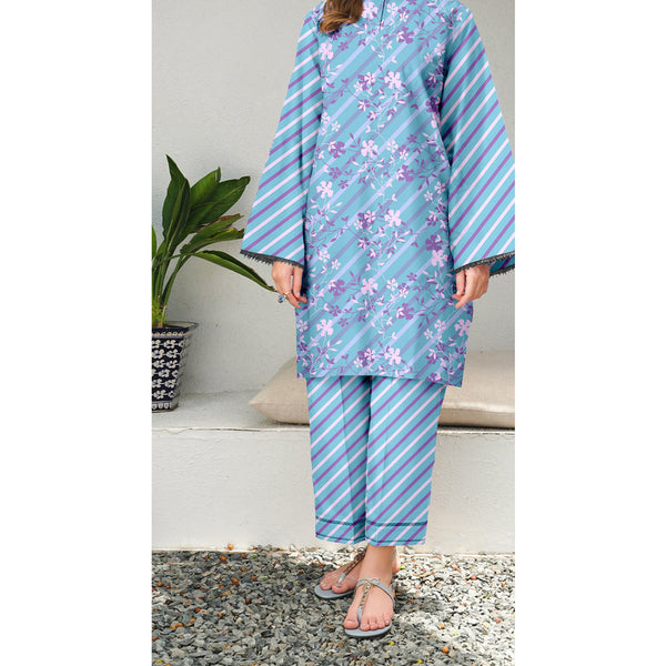 2 PC Unstitched Printed Suit UW5081