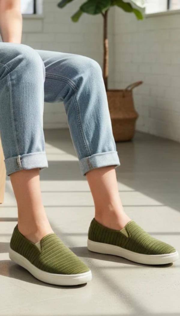 Olive Casual Sneaker WN6204