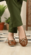 Brown Pumps for Women WN1185