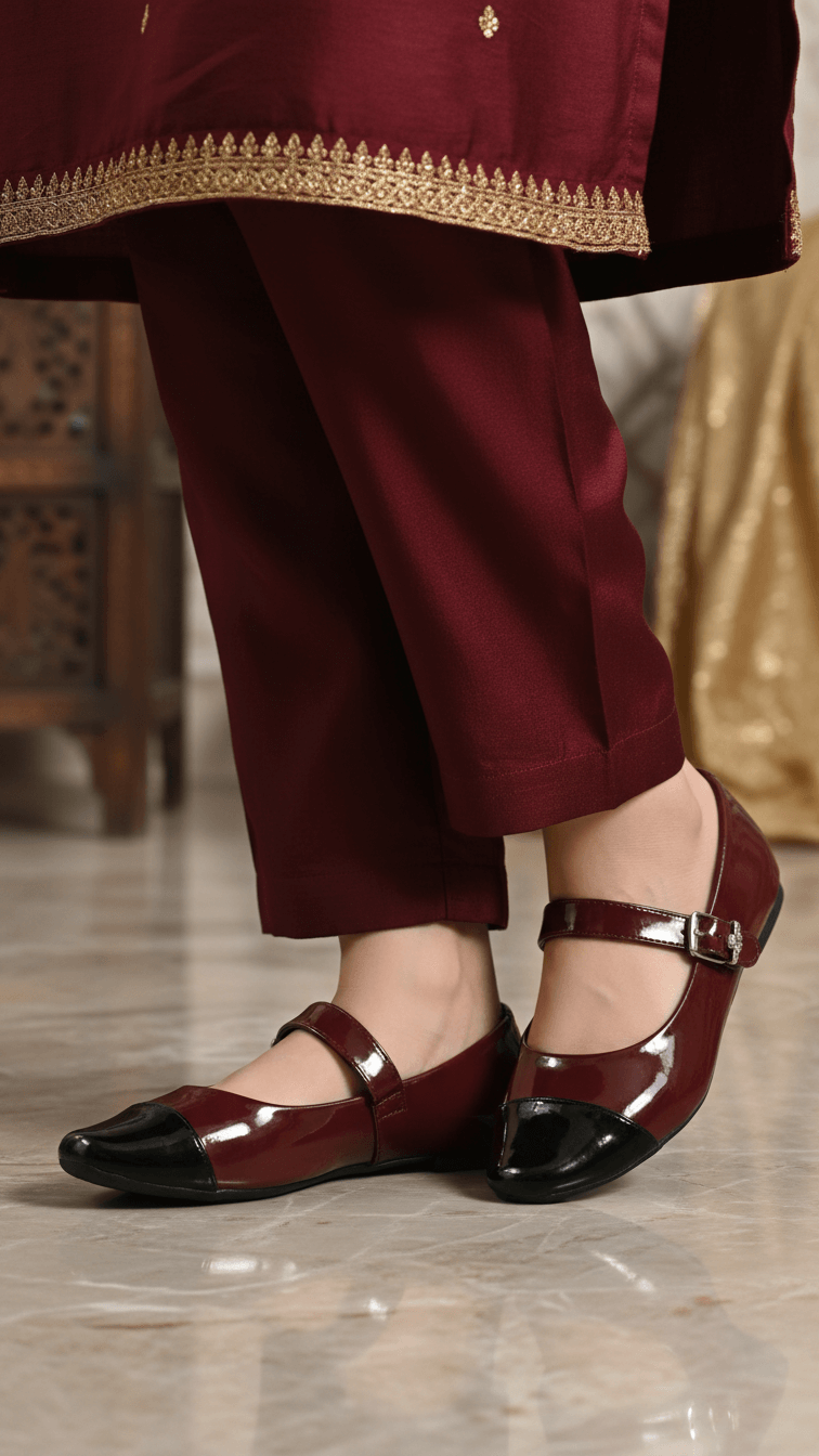 Maroon Pumps WN1199