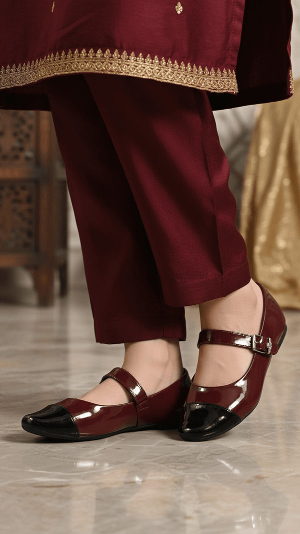 Maroon Pumps WN1199