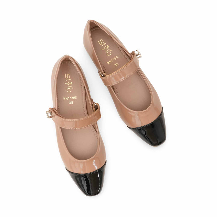 Beige Pumps For Ladies WN1199