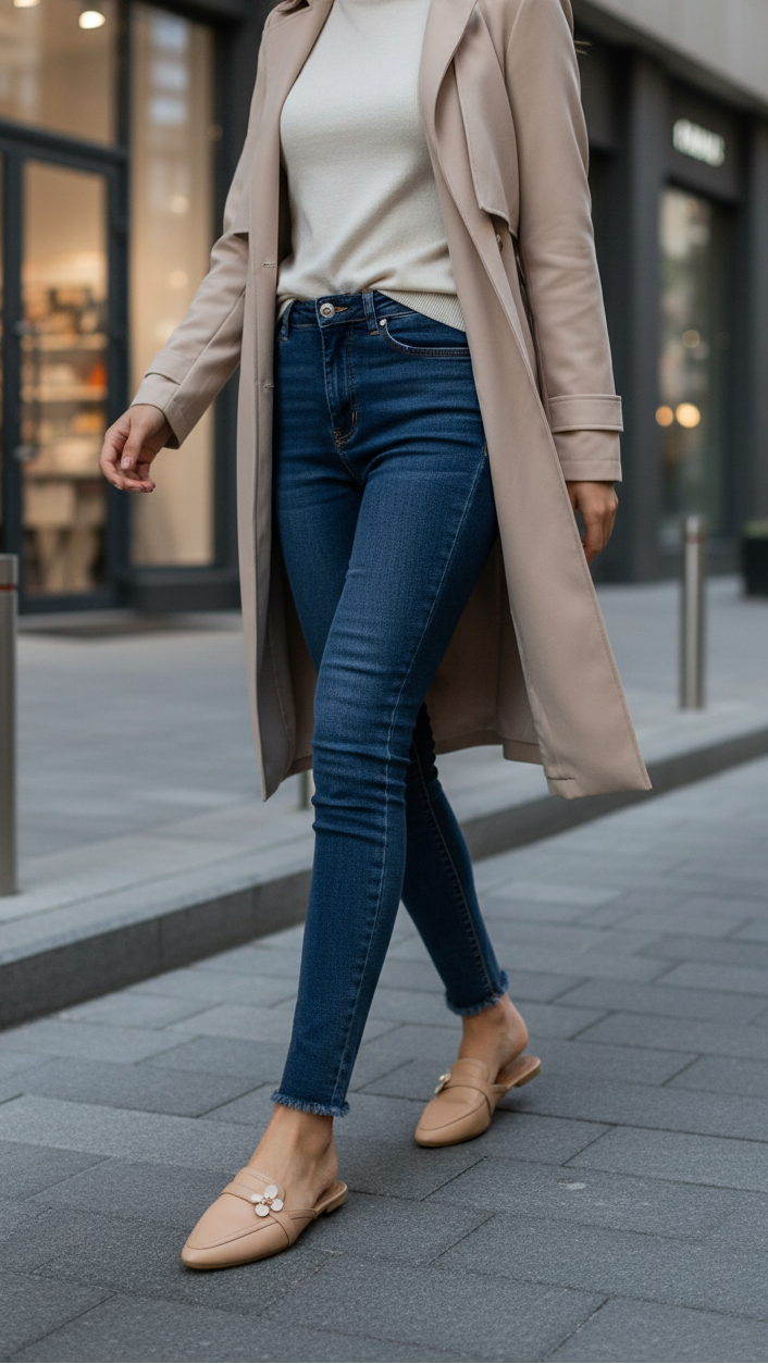 Beige Back Open WN1200