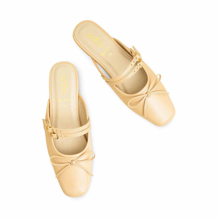 Cream Back Open WN1205