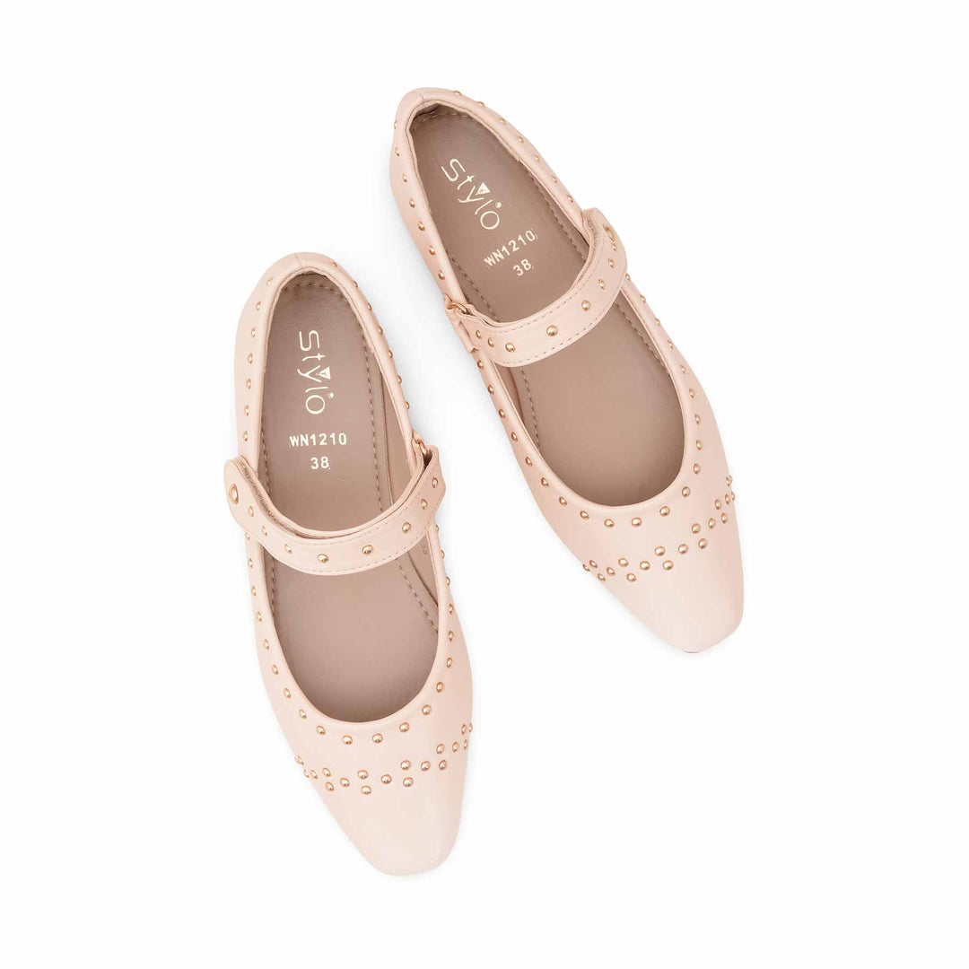 Beige Women Pumps WN1210