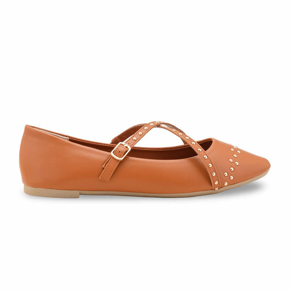 Tan Women Pumps WN1211