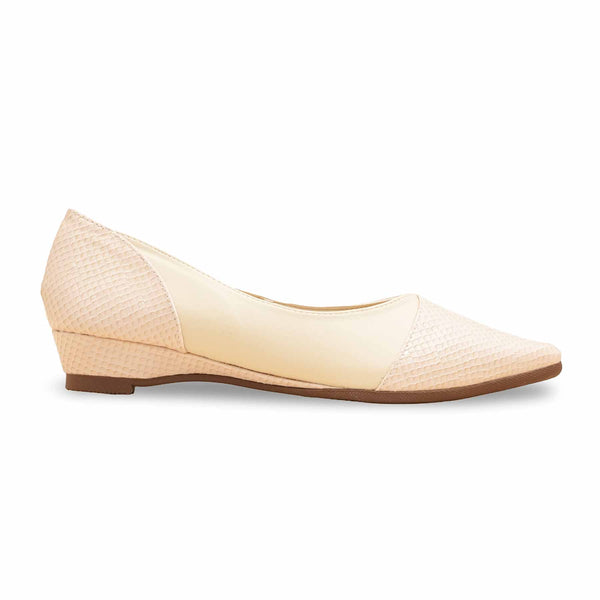 Beige Women Pumps WN1214