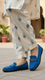 Blue Women Pumps WN1224