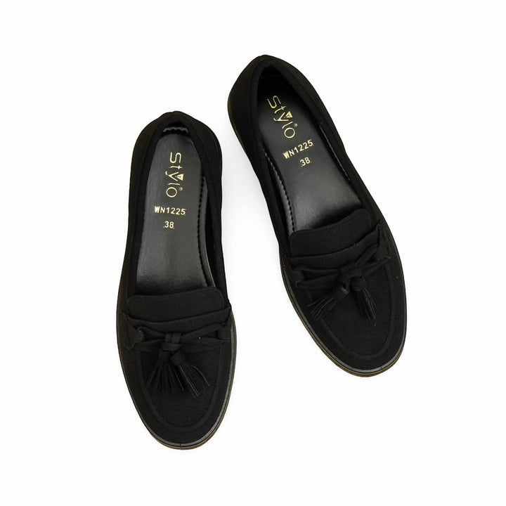 Black Women Moccasin WN1225