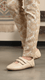 Cream Pumps For Women WN1227