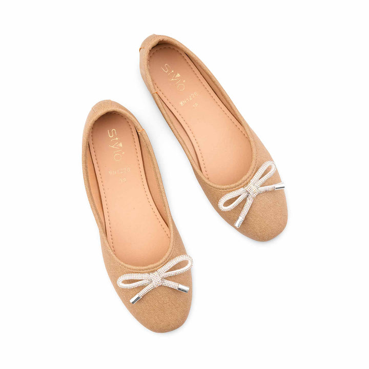 Beige Pumps For Ladies WN1228