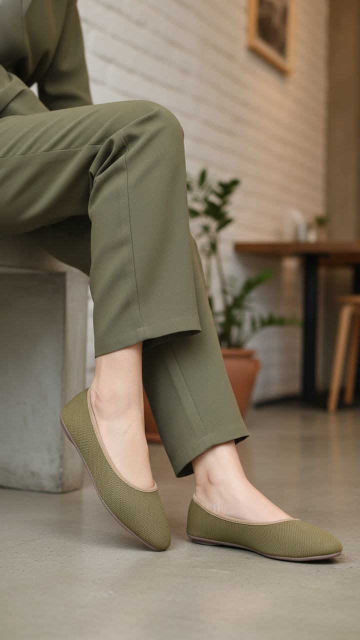Green Women Pumps WN1229