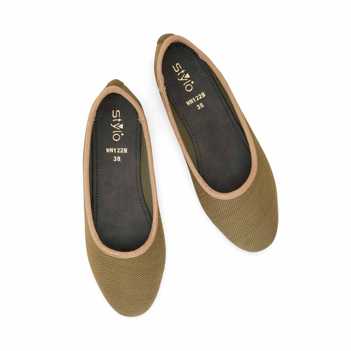 Green Winter Women Pumps WN1229